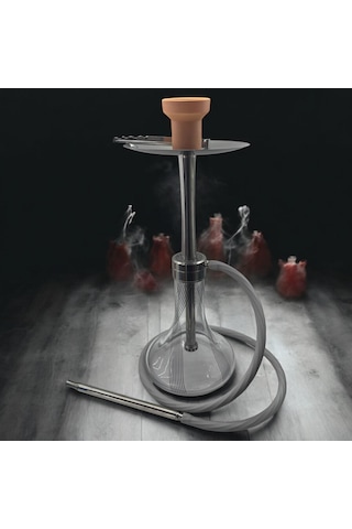 Komple Çelik Motifli Şişe Nargile,çelik Nargile Takımı,nargile