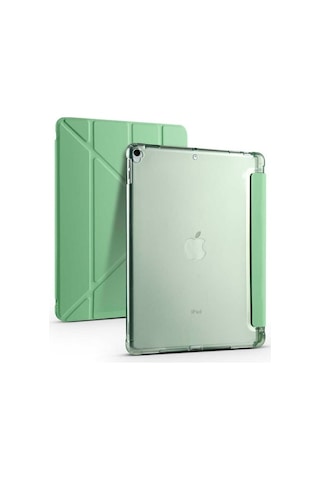 Apple Uyumlu iPad Pro 10.5 (7.Nesil) Kılıf Zore Tri Folding Kalem Bölme (526077304)