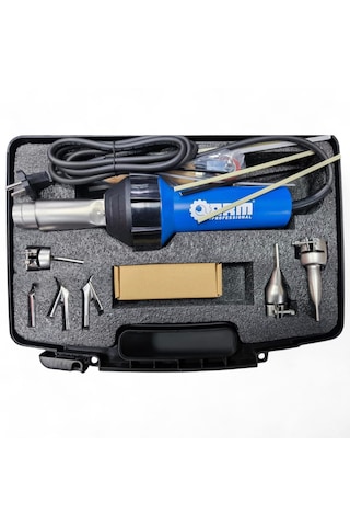 Arm Professıonel Sıcak Hava Plastik Kaynak Makinesi Isı Ayarlı 1600w