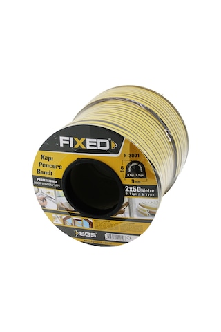 Northcity Kapı Pencere D-profil Fitil 9x6 Mm Kahverengi 100 M