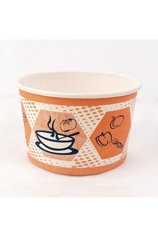Bencup Karton Çorba Kase + Kapak 16 Oz Koli 500'lü