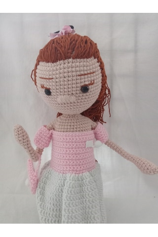 Amigurumi Pembe Kız Bebek