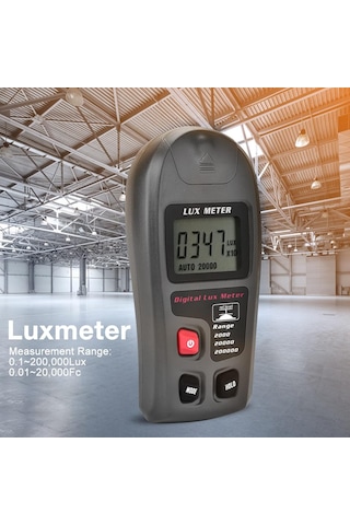 Mt 30 Dijital Luxmeter, Lcd Ekran Işık Ölçer, Dijital Test Illuminometre, Aydınlatma Test Cihazı