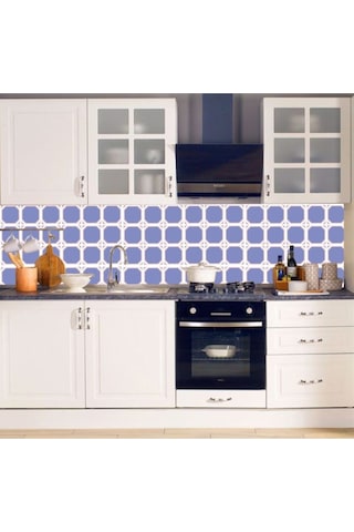 İbm4540 Mutfak Tezgah Arası Kendinden Yapışkanlı Folyo Kaplama Fayans Desen 60cmx100cm