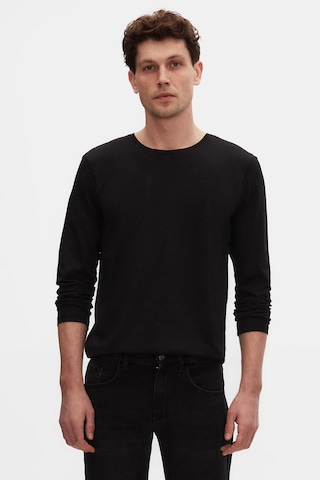 Ds Damat Slim Fit Siyah Bisiklet Yaka %100 Pamuk Nefes Alabilen Uzun Kollu Body T-shirt 4hc14ort0007m 001