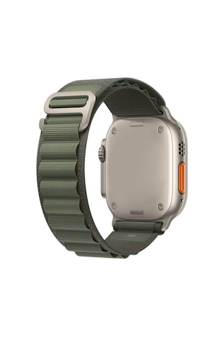 Apple Watch Uyumlu 42mm 44mm 45mm 49mm 1/2/3/4/5/6/se/7/8/ultra Kordon Mountain Loop Kordon
