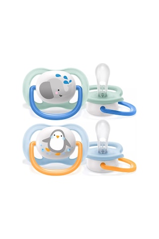 Philips Avent Ultra Air Emzik 2'li 0 - 6 Ay SCF080/05 Mavi - Yeşil