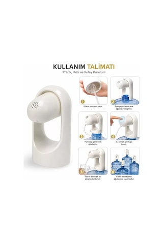 Hubrendy Sh Powermaster Pm-24931 Otomatik Şarjlı Damacana Su Pompası