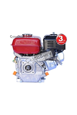 Goldmoto Gm200 Benzinli Motor 6.5 Hp İpli Krank Mili Kamalı