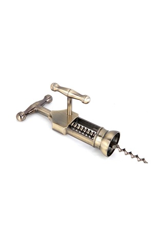 Retro Zamak Şarap Şişesi Tirbuşon Açıcı Mutfak Bar Aracı Diğer