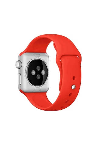 Ally Apple Watch Uyumlu 7-8 41mm 6-5-4- 40mm Silikon Kordon Kayış 3-2-1 38mm- 5775
