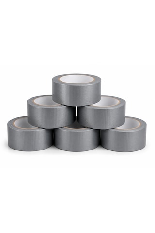 Sanplaza Gri Duct Tape Güçlü Çok Amaçlı Tamir Ve Tadilat Bandı 48 Mm X 10 Mt 6 Adet