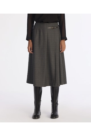 Yargıcı A Form Normal Bel Etek 25kket4035x 059 Gri