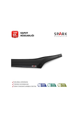Ford Focus 2005-2008 Yıl Aralığı Uyumlu Kaput Rüzgarlığı 3mm