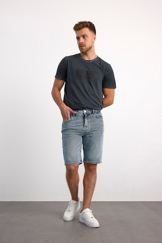 Vigoss 90333-70965 Erkek Denim Regular Fit Mıd Rıse Şort 90333-70965 Mavi