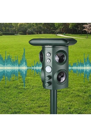 Cbtx Dış Mekan Ultrasonik Titreşim Çok Fonksiyonlu Güneş Enerjili Hayvan Yılan Kovucu