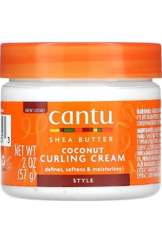 Cantu Kıvırcık Ve Dalgalı Saçlar İçin Hindistan Cevizli Bukle Yapıcı Saç Kremi Mini Seyahat Boy 57 Gr