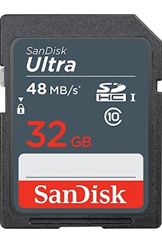 Sandisk Ultra SDSDUNB-032G-GN3IN 32 GB SDHC Class 10 UHS-I Hafıza Kartı