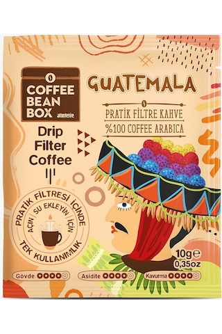 Altın Telve Guatemala Pratik Filtre Kahve 10 x 10 G