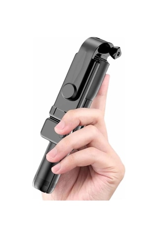 Mey Najmaddin Selfie Çubuğu Tripod Bluetooth Kumandalı Selfie Çubuğu Telefon Tutucu Najmaddin