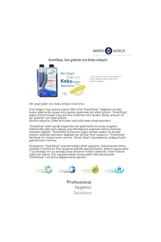 8'li Set - Smellstop Banyo Tuvalet Koku Önleyici - Wc Gider Koku Giderici - Lavanta Kokulu 8 X 1 Kg