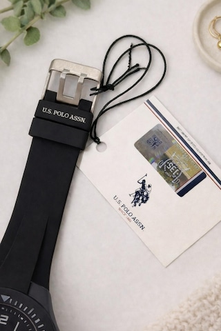 U.s.polo Assn 2 Yıl Saat&saat Garantili 3 Atm Suya Dayanıklı Genç Ve Çocuk Kol Saati Us.g2146.1 Siyah