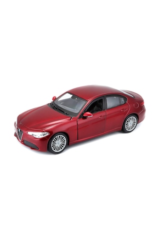 Burago 1/24 Ölçek Alfa Romeo Giulia Model Araba Kırmızı