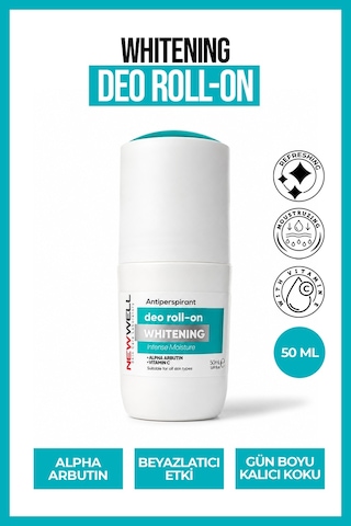 New Well Whitening Roll-On Deodorant 50 ML