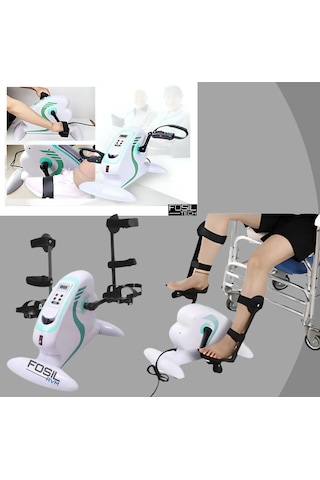 Bacak Destek Aparatı İle Birlikte Egzersiz Robot Bisikleti