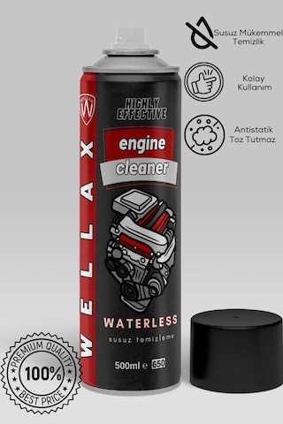 Susuz Motor Temizleme Spreyi Motor Parlatıcı Sprey Motor Yıkama Hızlı Aerosol 500ml