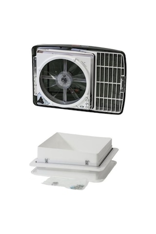 Maxxfan Deluxe 7500k Karavan Tavan Fanı Yağmur Koruması, Tint Clear, Güçlü Havalandırma Diğer