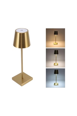 Taşınabilir Şarjlı Masa Lambası Dimli İstanbul Dekoratif Abajur