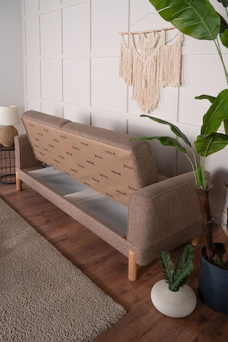 Kilim Mobilya Bohera Bohem Koltuk Üç Kişilik Koltuk Kahverengi Kahverengi