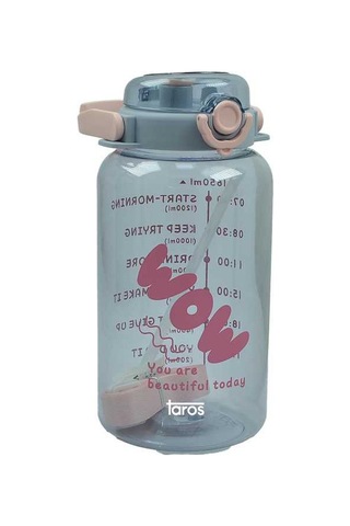 Taros Quokka Lıfemotto Şeffaf Matara 1650 Ml Şeffaf