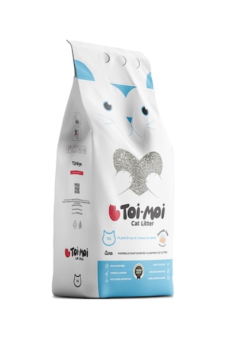 Toi Moi Marsilya Sabunu Sodyum Bentonit Kedi Kumu 10 L