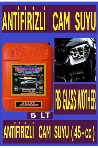 Rb Glass Wother 45 -cc Antifrizli Cam Suyu 5 Lt