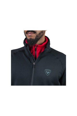 Rossignol Blackside Fleece Fz Erkek Siyah Polar Blk Siyah