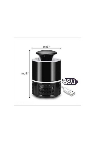 Tongxida Evde Kullanım İçin Usb Işık Katalizörlü Moskit Tutucu, 365nm Siyah Girişli Evcil Sinirci Yok Edici