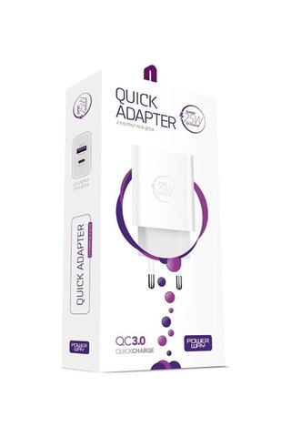 Powerway Hw25 Usb 3.0 / Type-c 25w 3.0 A Hızlı Şarj Aleti Başlığı Pd25w Standart