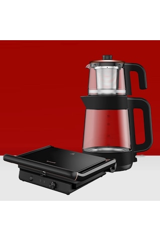 Arçelik Resital Siyah İkili Kahvaltı Seti