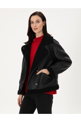 Pierre Cardin Kadın Siyah Mont 50295947-vr046 Siyah