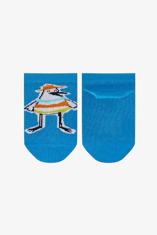 Penti Erkek Çocuk Stripey Seagull 3lü Patik Çorap Çok Renkli