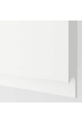 Voxtorp Mat Beyaz 60x40 Cm Entegre Kulplu Mutfak Dolap Kapağı Diğer