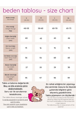 Seamlife Bies Siyah Kiraz Desenli Kayık Yaka Düğmesiz Fitilli Kumaş Fiyonk Detay Pamuklu Kısa Kol Pijama Takımı