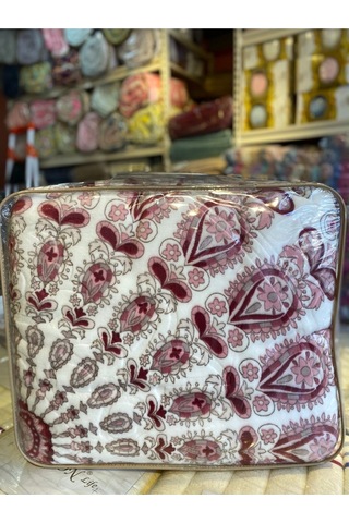 Sarar Battaniye Sarar Çift Kişilik Battaniye 4 Kg Mandala Pudra 200 X 240 Pudra