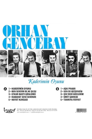 Orhan Gencebay - Kaderimin Oyunu Plak