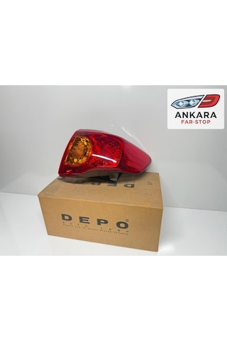 Toyota Corolla 2007 - 2009 Stop Lambası Dış Sağ Depo Marka