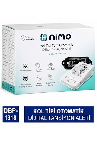 Nimo Dijital Kol Tipi Tansiyon Aleti