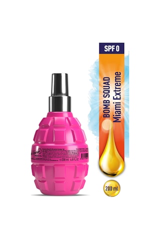 Eda Taşpınar Miami Extreme Bronzing Bomb Bronzlaştırıcı Güneş Yağı SPF0 200 ML