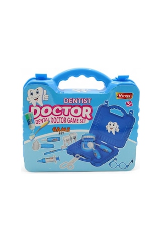 Heroes Toys Küçük Çantalı Erkek Dişçi Seti Ern-812